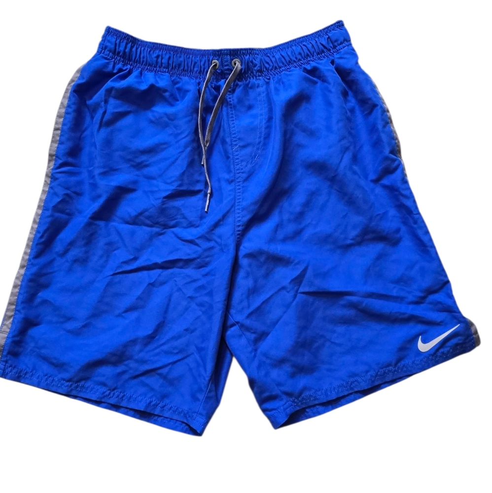 Nike Men's Blue & Gray Swim Short Size L